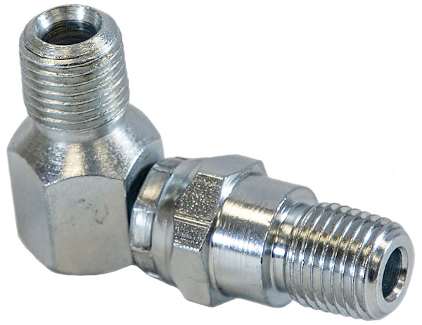 SAM 1/4 Inch 90 Swivel Elbow-Replaces Meyer #21855