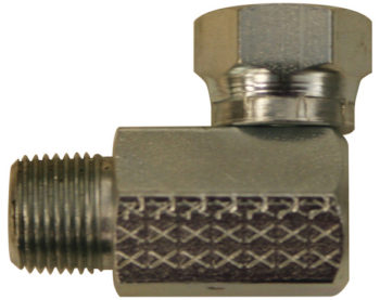SAM 90 Swivel Elbow 3/8 Inch MP To FPS-Replaces Boss #HYD07018