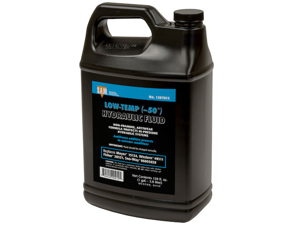 SAM Low-Temperature Blue Hydraulic Fluid (Full Case, Four 1 Gallon Bottles)