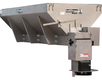 SaltDogg 2.75 Cubic Yard Electric Motor Stainless Steel Mid-Size Hopper Spreader