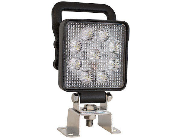 4 Inch Square LED Flood Light with Switch and Handle
