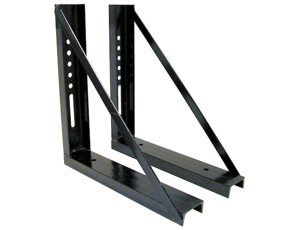 18x18 Inch Welded Black Structural Steel Mounting Brackets