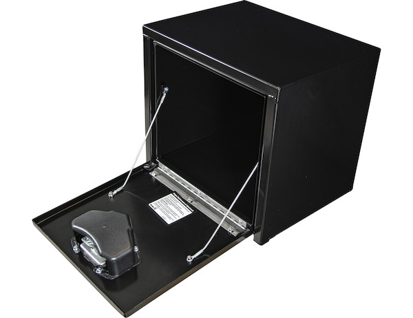 16x14x18 Inch Black Steel Underbody Truck Box