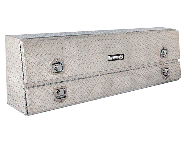 96 Inch Diamond Tread Aluminum Contractor Truck Box