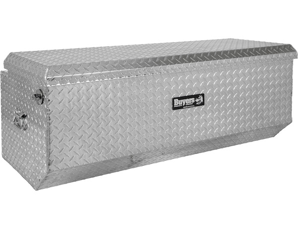 19x20/16x60/52 Inch Diamond Tread Aluminum All-Purpose Chest with Angled Base