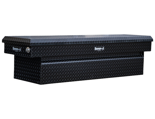 13x20x63 Inch Black Diamond Tread Aluminum Crossover Truck Tool Box