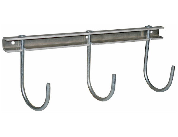 Double J-Hook Hanger With Steel Mounting Angle