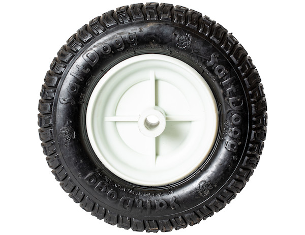 Replacement Wheel with SaltDogg Logo for Walk-Behind Spreaders