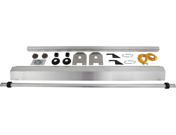 91 Inch Aluminum Tarp System with Deflector (Less Tarp)