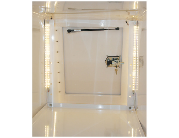 96 Inch 144-LED Strip Light with 3M Adhesive Back - Clear And Cool