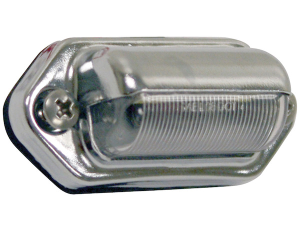 2 Inch License/Utility Light with 2 LEDs and Stripped Leads