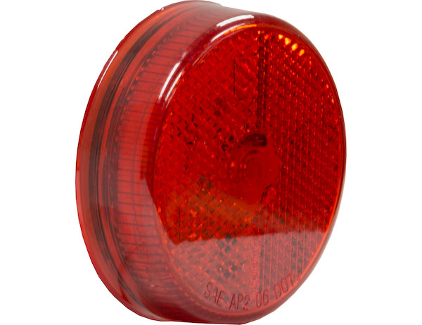 2.5 Inch Amber Marker/Clearance Light with Reflex With 4 LED