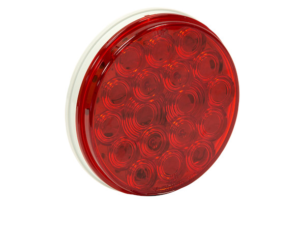 4 Inch Red Round Stop/Turn/Tail Light With 18 LEDs (Sold in Multiples of 10)