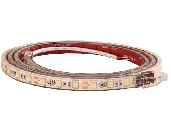 60 Inch 90-LED Strip Light with 3M Adhesive Back - Clear And Cool