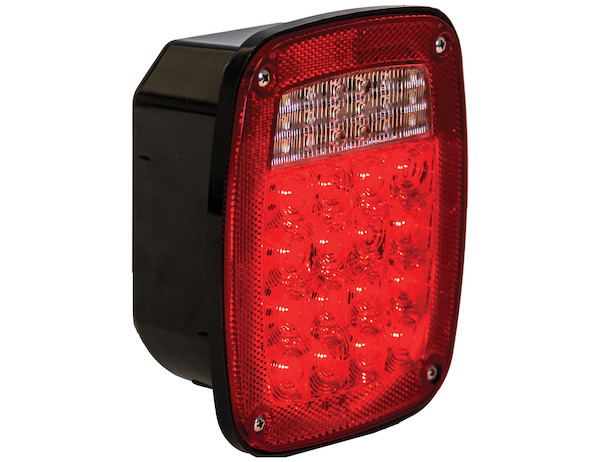 Passenger Side 5.75 Inch Red Stop/Turn/Tail Light