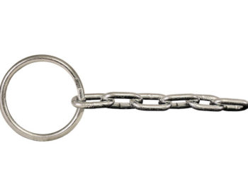 Stainless Welded Ring with 5 Links of Chain for L001 Tailgate Release Lever