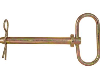 Yellow Zinc Plated Hitch Pins - 9/16 Diameter x 2-3/4 Inch Usable Length