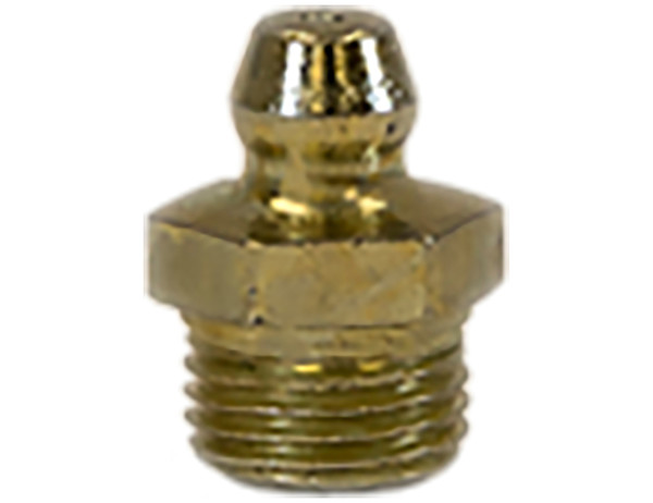1/8 Inch NPT Grease Fittings - Straight