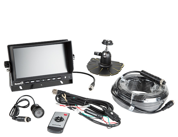 Rear Observation System with Recessed Night Vision Backup Camera