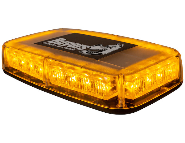 11 Inch Rectangular Multi-Mount Amber LED Mini Light Bar