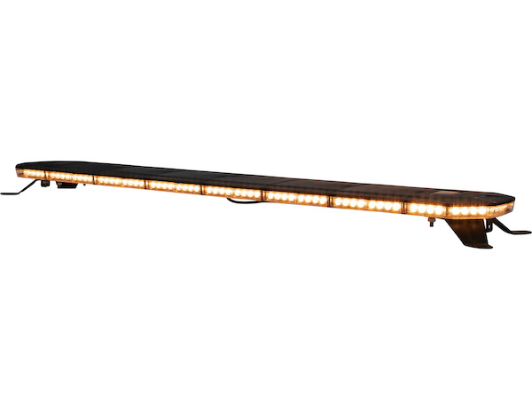 48 Inch Amber/Clear LED Light Bar with Wireless Controller