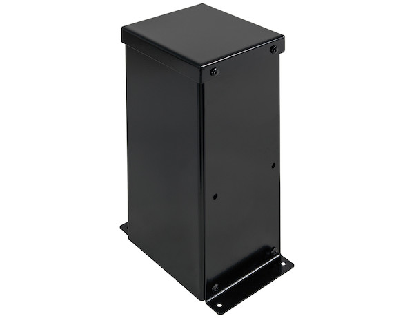 Black Blank Control Console 7 Inch Wide x 6-1/8 Inch Deep x 6-1/2 High