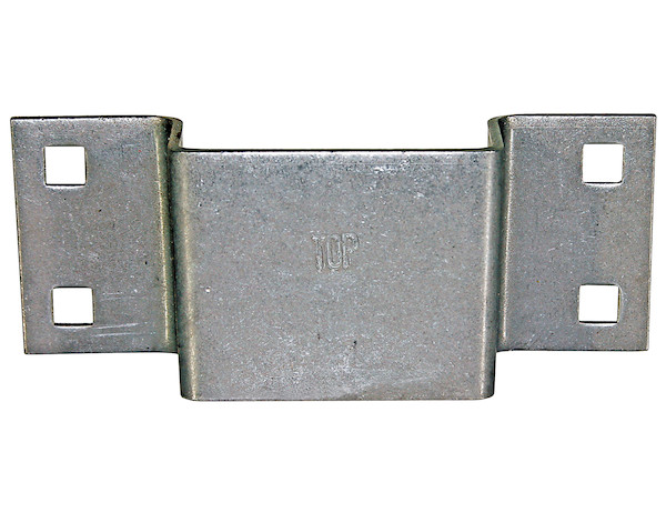Zinc Tapered Bolt-On Stake Pocket - 1.5x3 Inch Inside Top/1.5x2.88 Inch Bottom