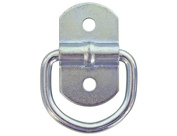 1/4 Inch Forged Light Duty Rope Ring With 2-Hole Mounting Bracket Stainless St.