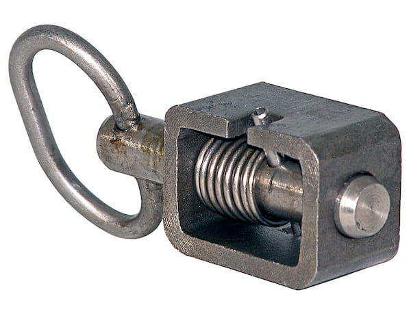Stainless Steel 5/8 Inch Weld-On Spring Latch Assembly - Standard Plunger