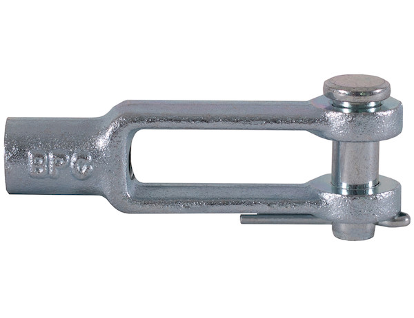 B27087C 5/8 Inch Clevis with Pin and Cotter Pin Kit-Zinc Plated