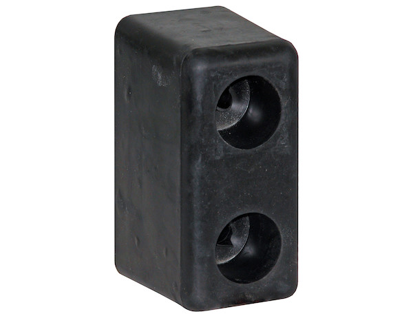 Molded Rubber Bumper - 3 x 3-1/2 x 6 Inch Tall - Set of 2