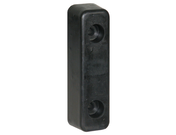 Molded Rubber Bumper - 2-1/4 x 2 x 7-3/4 Inch Tall - Set of 2