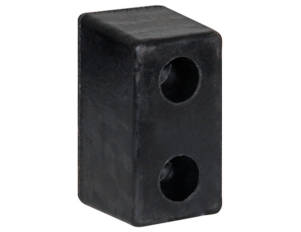 Molded Rubber Bumper - 3-1/2 x 3-1/2 x 6 Inch Tall - Set of 2