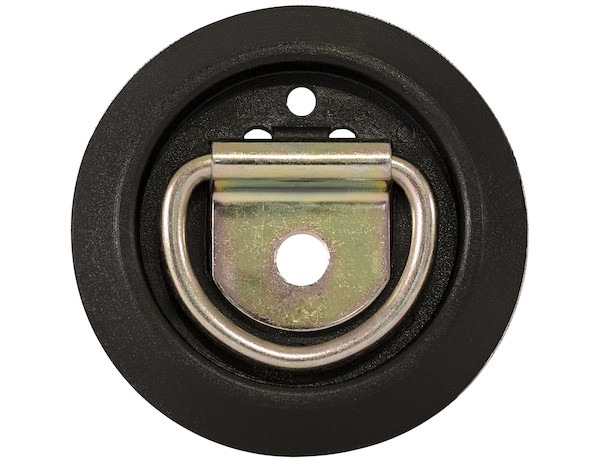 Surface Mounted Rope Ring Plastic Pan With 1/4 Inch Diameter Steel Ring