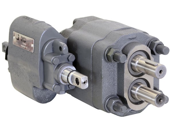 Remote Mount Hydraulic Pump With Manual Valve And 2-1/2 Inch Diameter Gear