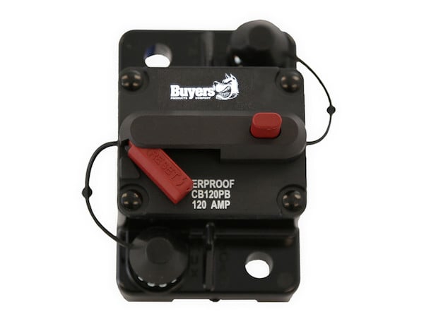 90 Amp Circuit Breaker With Manual Push-to-Trip Reset