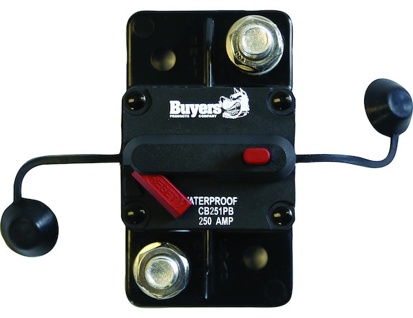 CIRCUIT BREAKER, 250 AMP, PUSH-TO-TRIP,