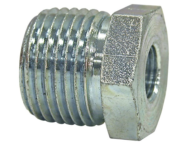 Reducer Bushing 1/2 Inch Male Pipe Thread To 3/8 Inch Female Pipe Thread