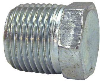 Hex Head Plug 1/2 Inch Male Pipe Thread