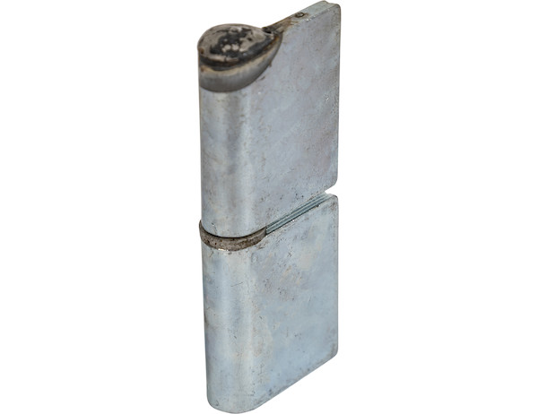 Steel Weld-On Butt Hinge with 1/2 Stainless Pin - 1.25 x 4 Inch-Zinc Plated-RH