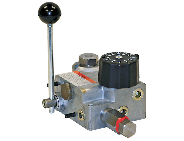 Single Flow Hydraulic Spreader Valve and Console