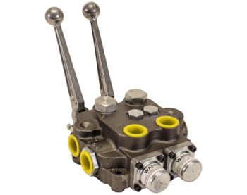 2 Spool Directional Control Valve 3-Way Spring Center/3-way Spring Center/PB