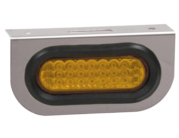 Single Oval Stainless Steel DOT Light Bracket
