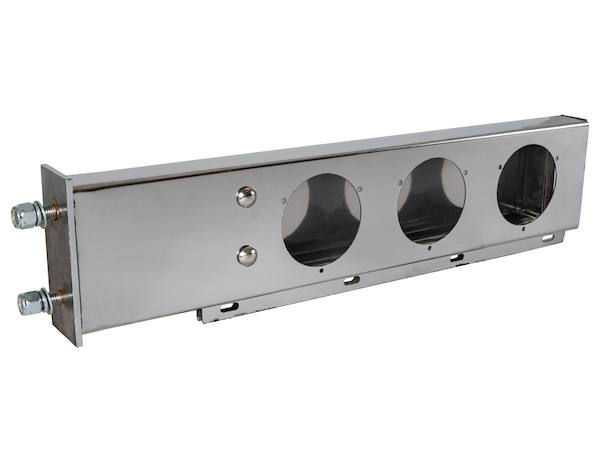 30 Inch Stainless Steel Light Boxes with Mudflap Mounts (Driver Side Box ONLY)