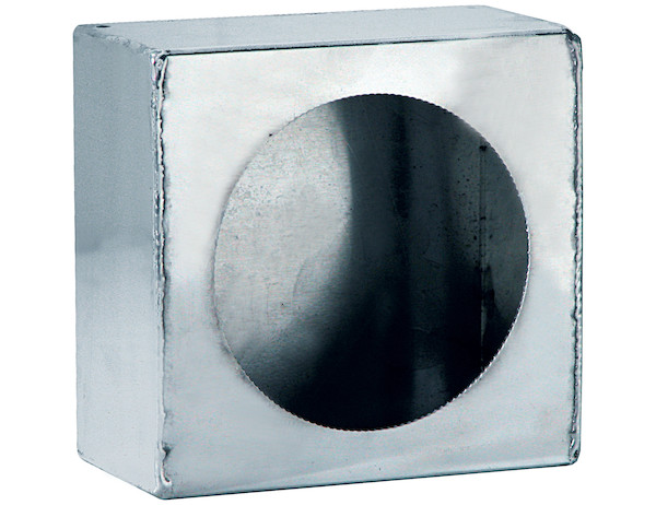 Single Round Light Box Stainless Steel