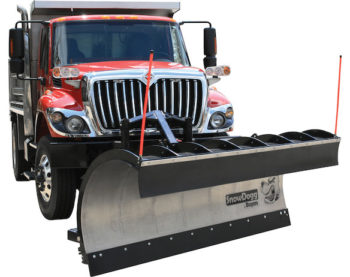 SnowDogg Full Trip Stainless Municipal Plow Assembly 9 Foot x 36 Inch-Swivel