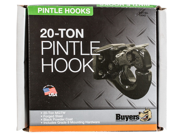 20 Ton Pintle Hook With Mounting Kit