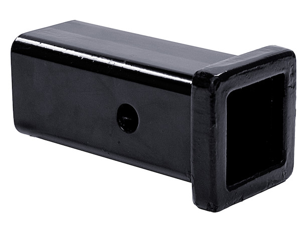 2 Inch Black Receiver Tube - 6 Inch Shank