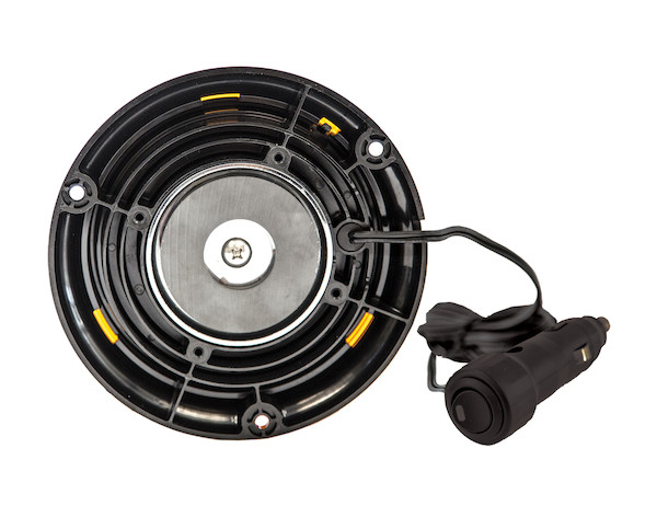 6.5 Inch by 5 Inch Programmable LED Strobe Beacon with Auxiliary Plug