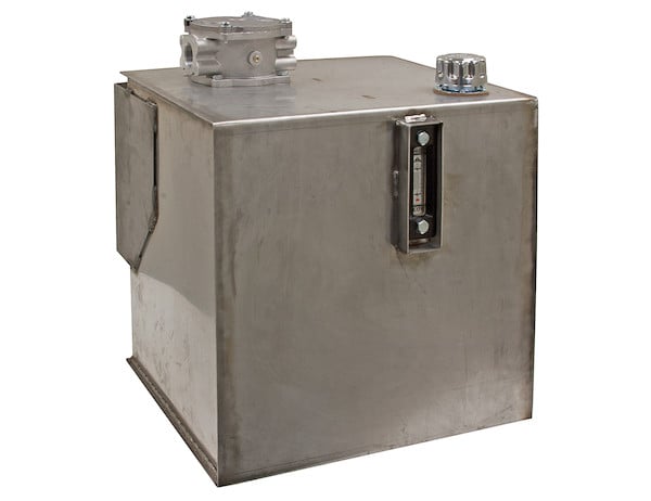 30 Gallon Stainless Steel Bulkhead Hydraulic Reservoir With 10 Micron Filter